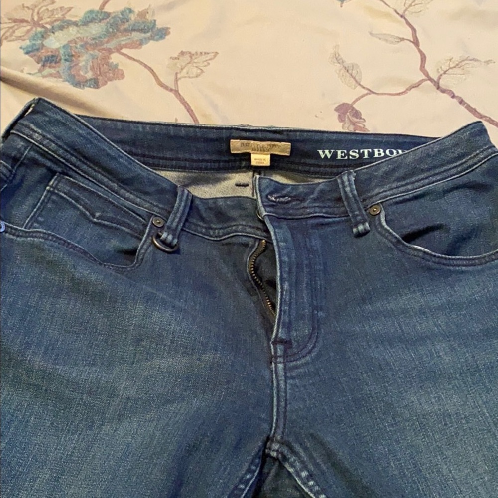 Dark Denim Burberry Jeans